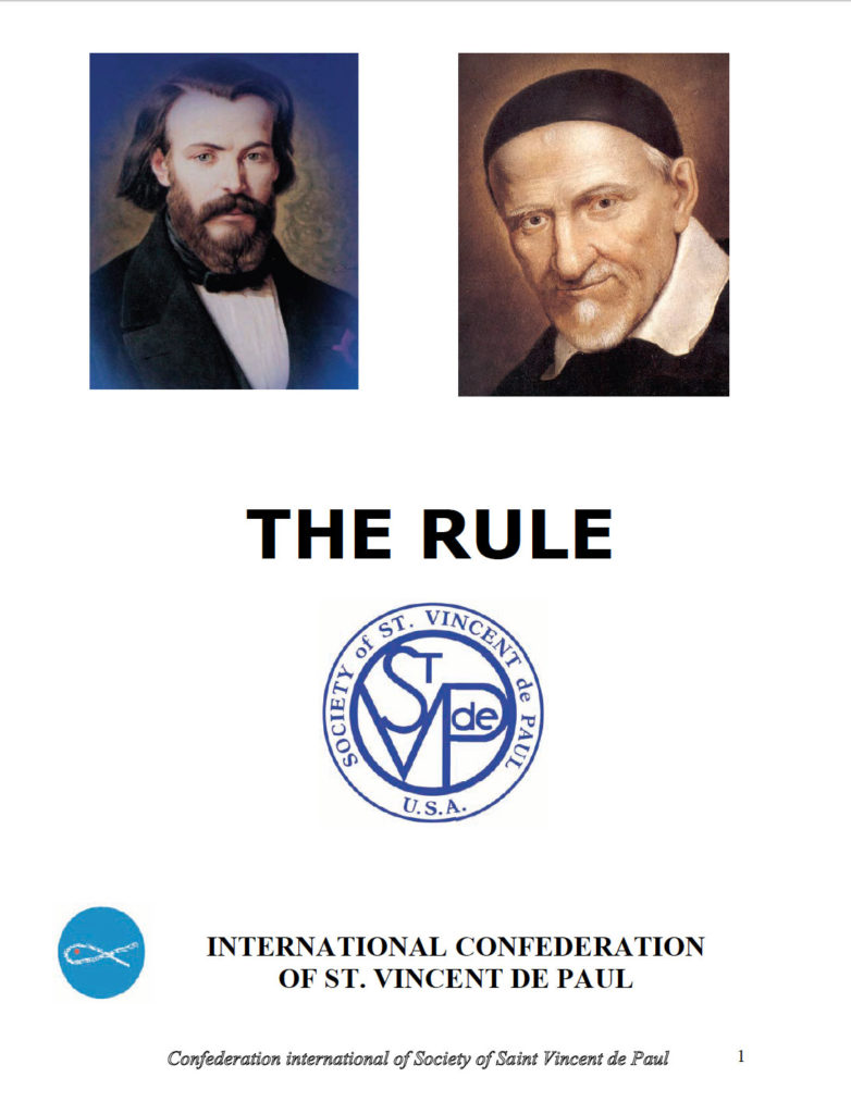 A photo of the front cover of 'The Rule'.